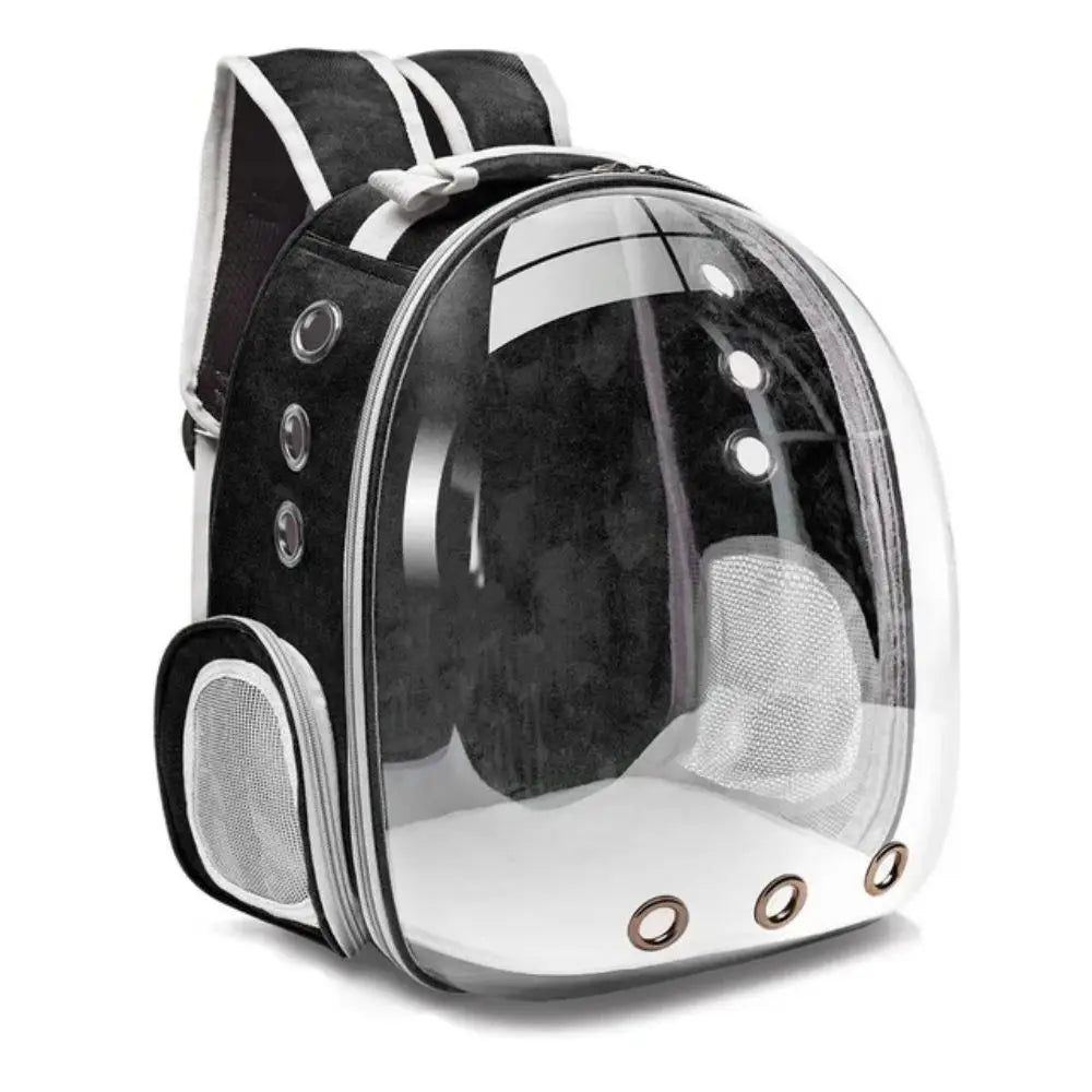 Transparent Capsule Pet Carrier Backpack for Cats and Small Animals - PawPawBuy