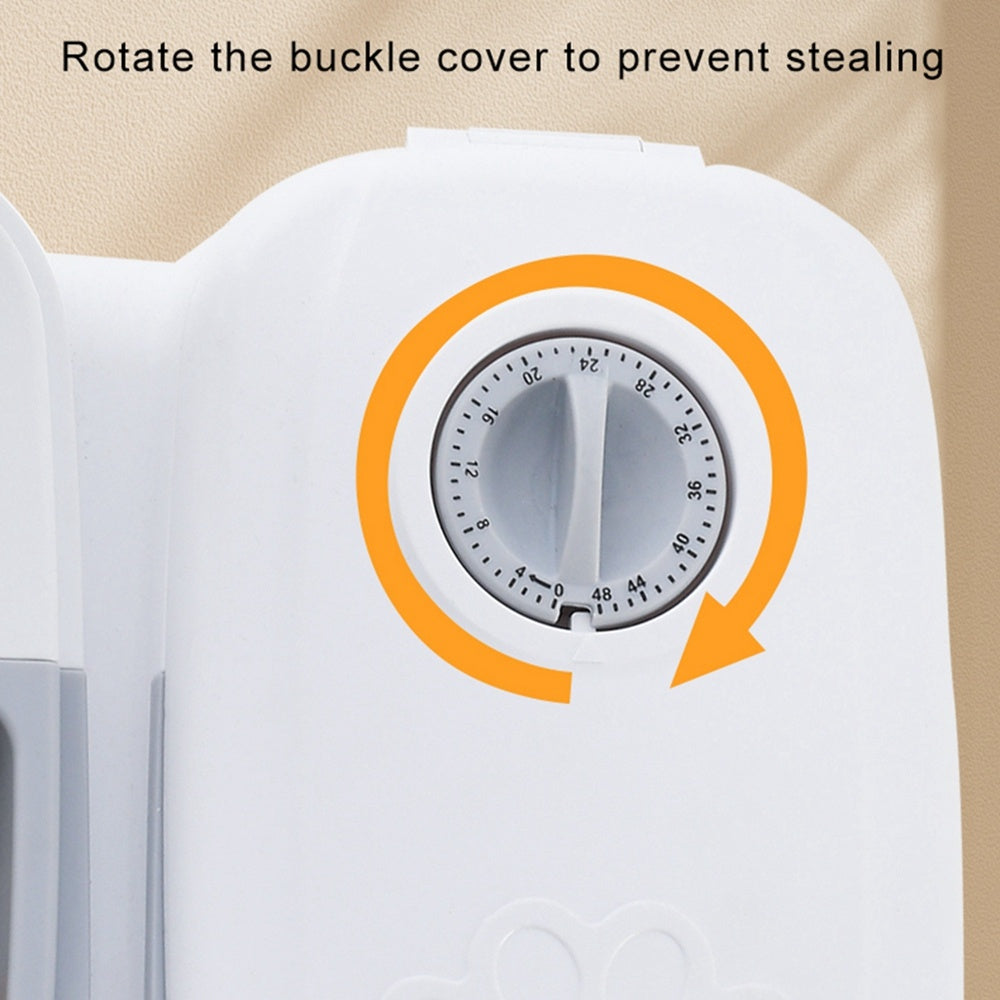 Smart Automatic Pet Feeder with Timer & Stainless Steel Bowl - PawPawBuy