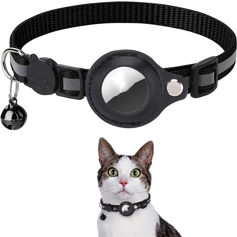 Reflective Waterproof Collar with AirTag Holder for Pets - PawPawBuy