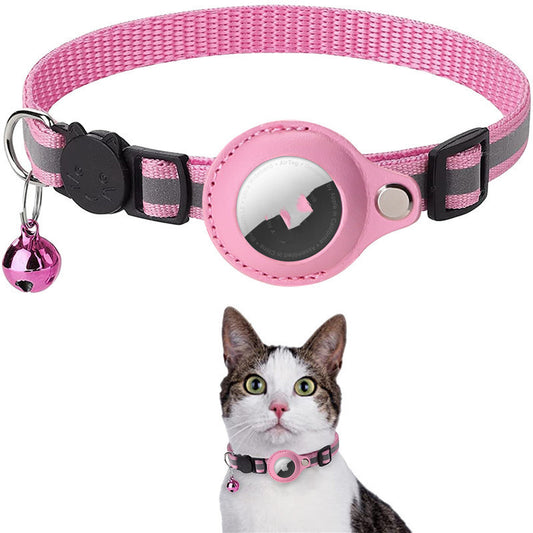 Reflective Waterproof Collar with AirTag Holder for Pets - PawPawBuy