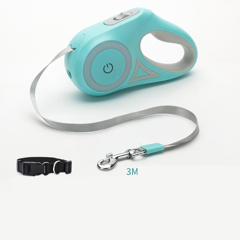 Ultimate Retractable Dog Leash with built-in spotlight - PawPawBuy