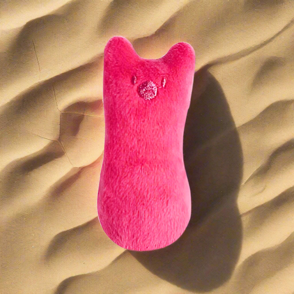 Teeth Grinding Catnip Plush Toy - Interactive Chewing and Vocal Toy