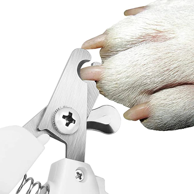 Professional Stainless Steel Pet Nail Clipper for Easy Grooming