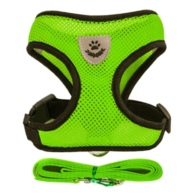 Adjustable Cat Harness with Leash for Small & Medium Pets