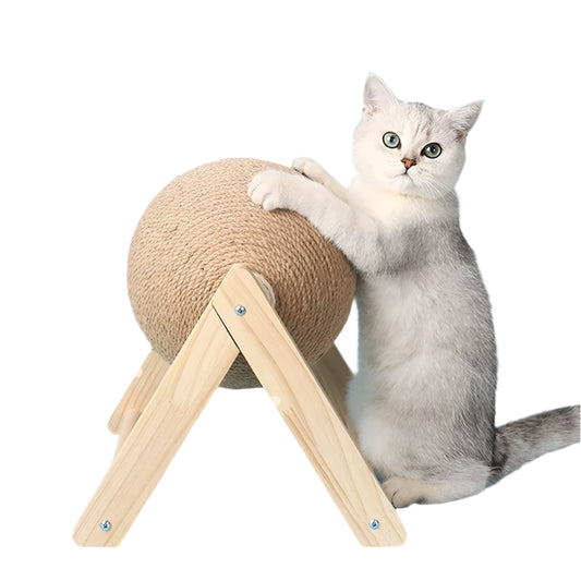 Interactive Cat Scratching Ball Toy for Healthy Claws