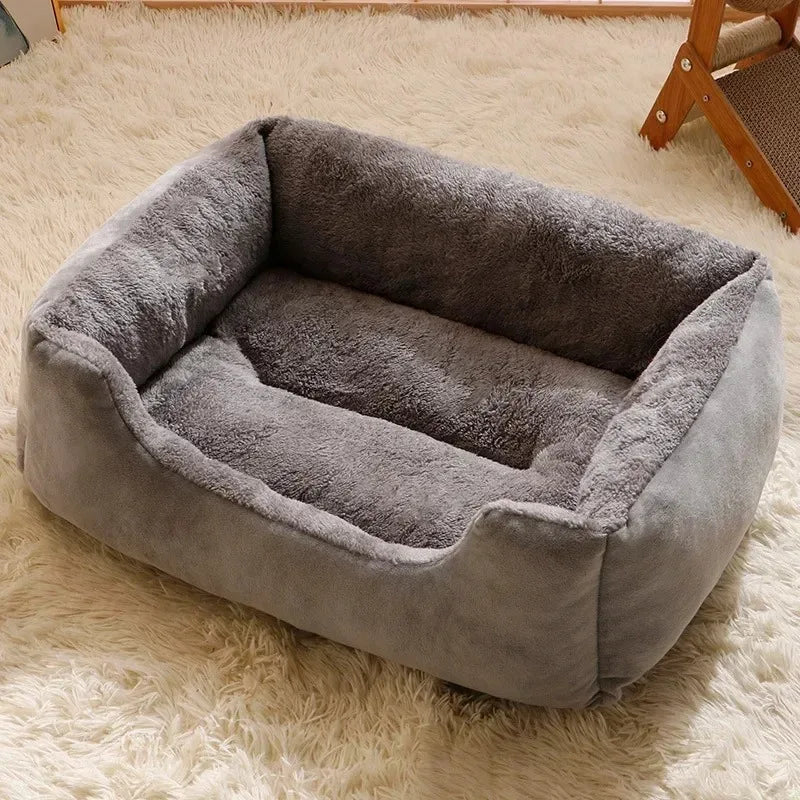 Plush Cat and Dog Bed Mat for Pets