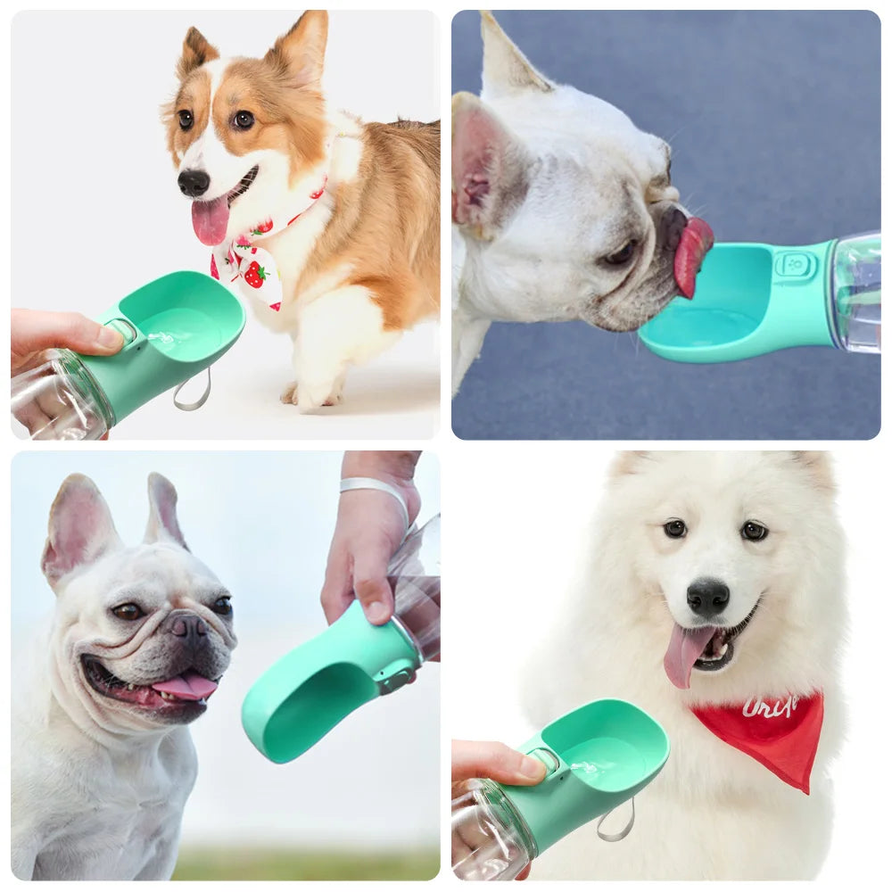 Portable Leakproof Dog Water Bottle for On-the-Go Hydration - PawPawBuy