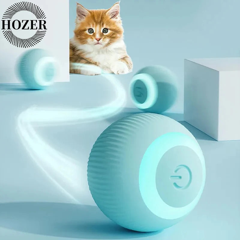 Smart Interactive Rolling Ball Toy for Cats - PawPawBuy