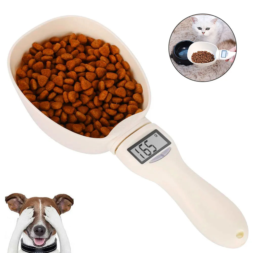 Digital Pet Food Measuring Scoop with LED Display