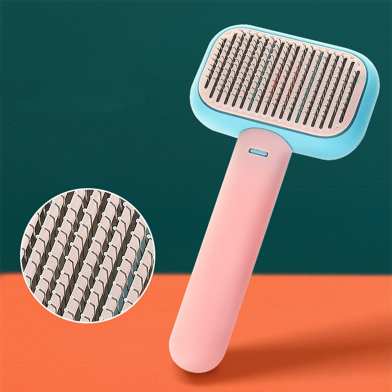 Stainless Steel Grooming Brush for Cats & Dogs - PawPawBuy